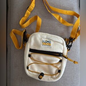 Vans Cream and Yellow Crossbody Bag